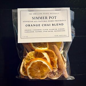 Simmer Pot Simmering Potpourri All-Natural Orange Chai Blend